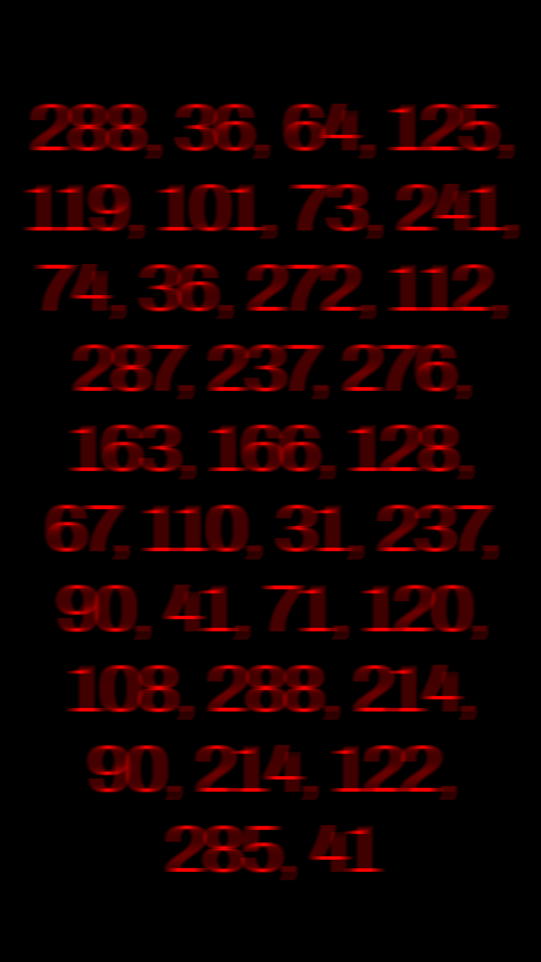 The Numbers Mason TV